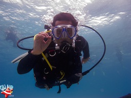 Diving in gili air with gili air divers