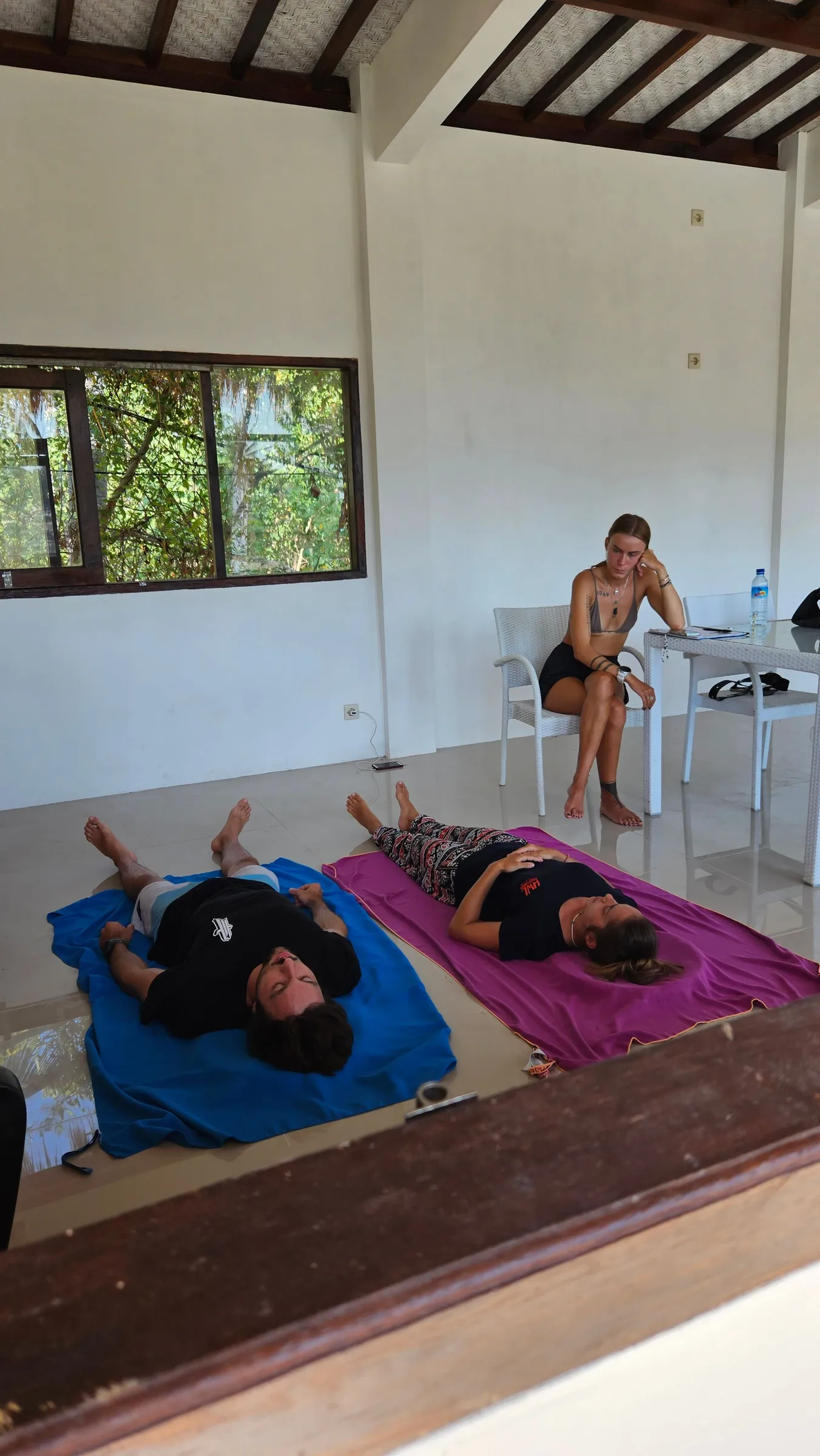 Breathing practice for freedivers
